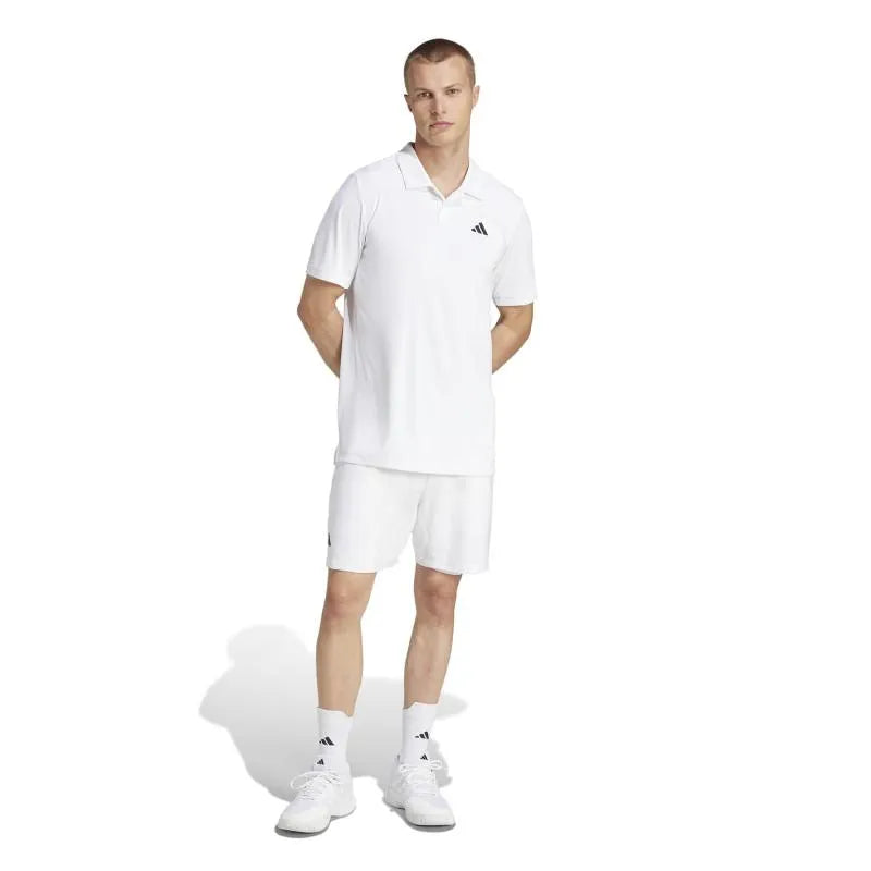 Adidas Short Club 2 en 1 Blanc - vue 4