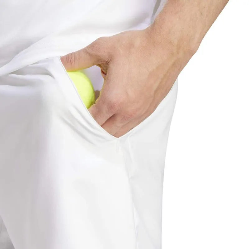 Adidas Short Club 2 en 1 Blanc - vue 6