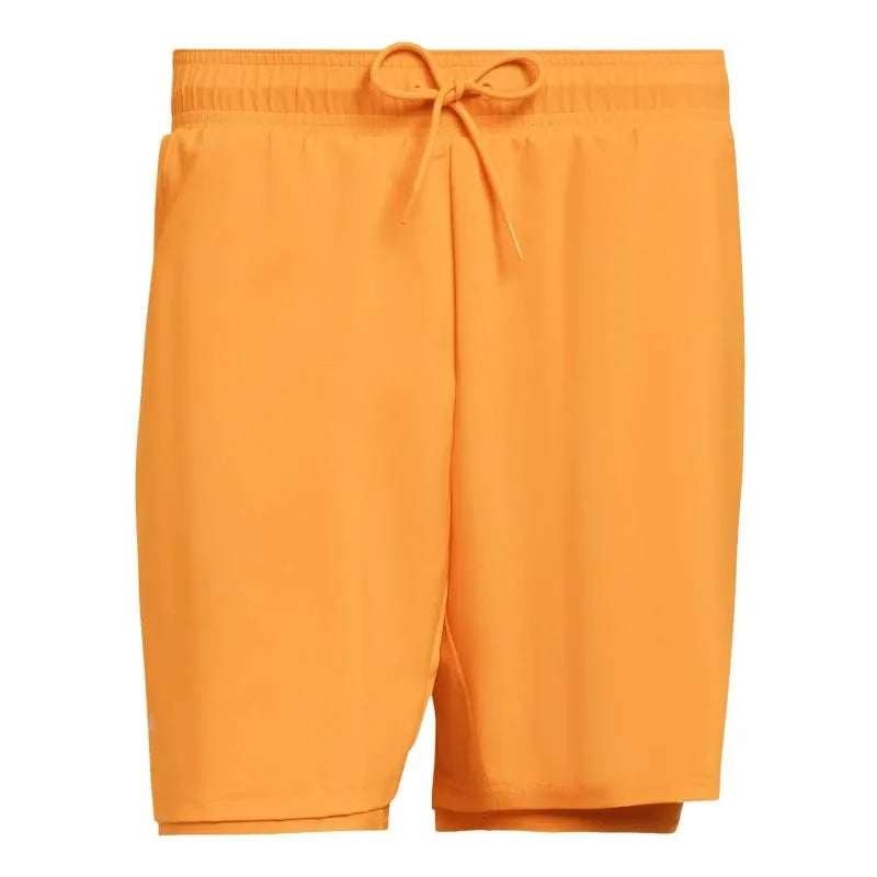 Adidas Short Club 2 en 1 Orange