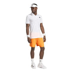 Adidas Short Club 2 en 1 Orange - vue 3