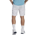 Adidas Short Club 3 Bandas Blanc Noir - vue 2