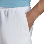 Adidas Short Club 3 Bandas Blanc Noir - vue 6