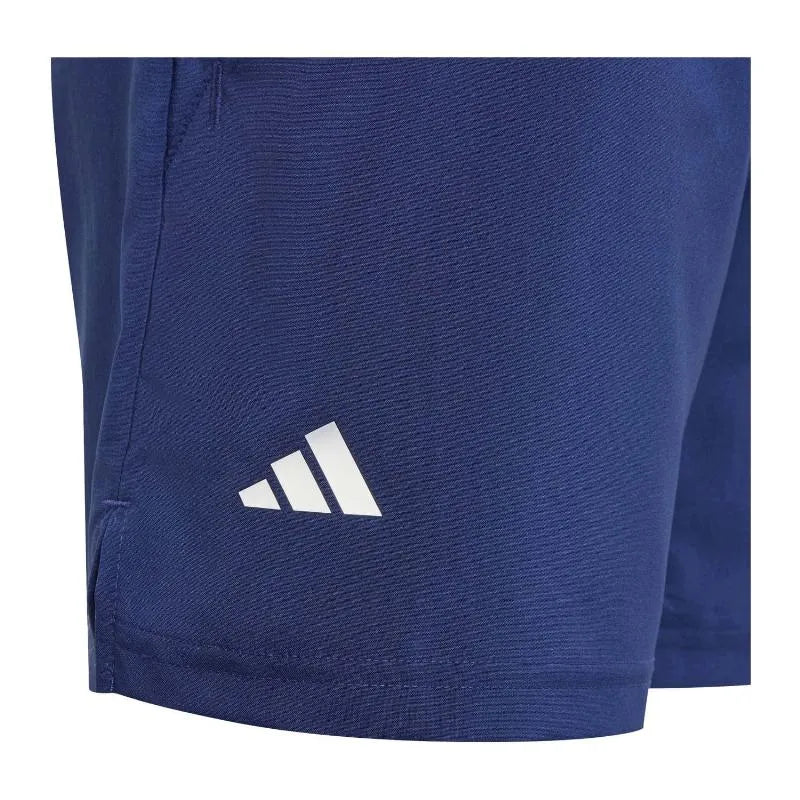 Adidas Short Club 3 Stripes Bleu Foncé - vue 5