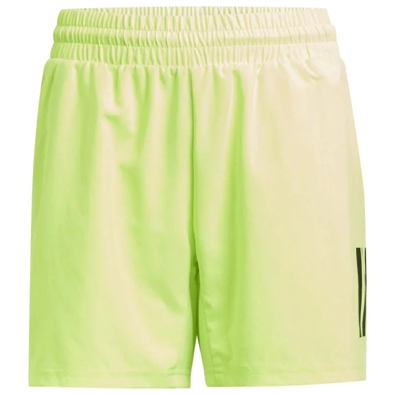 Adidas Short Club 3 Stripes Lucid Limon