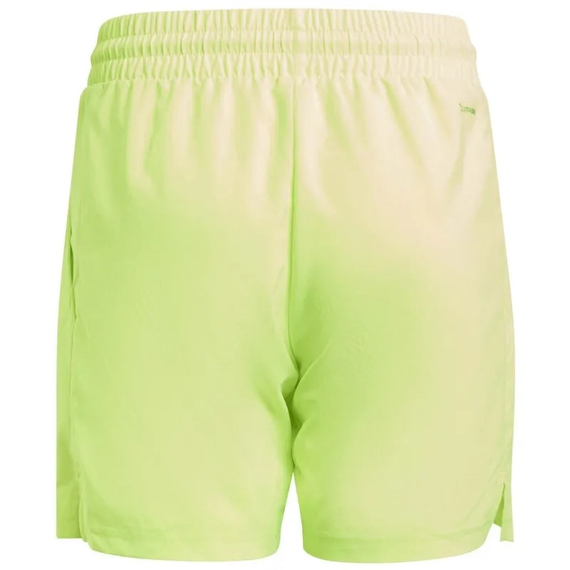 Adidas Short Club 3 Stripes Lucid Limon - vue 2