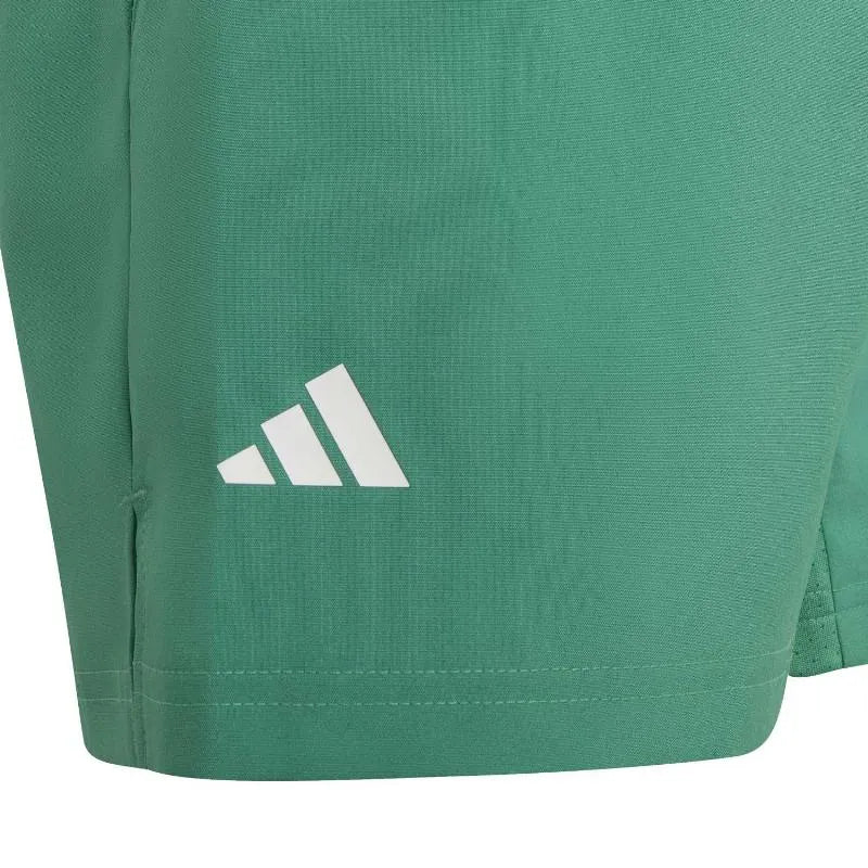 Adidas Short Club 3 Stripes Vert - vue 3