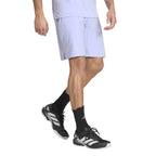 Adidas Short Club 3 Stripes Violet - vue 3