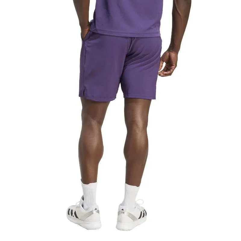 Adidas Short Club Pourpre Aurora - vue 2