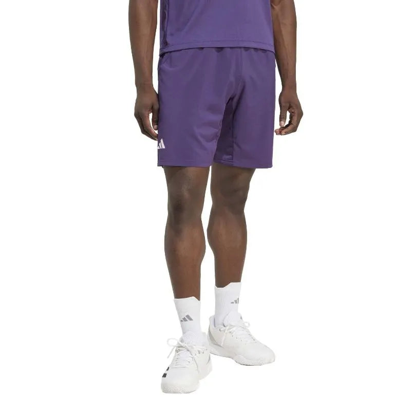 Adidas Short Club Pourpre Aurora - vue 3