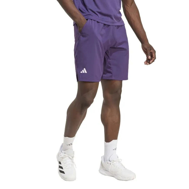Adidas Short Club Pourpre Aurora - vue 4