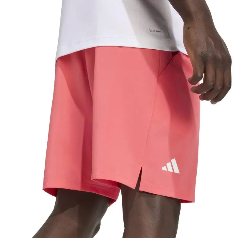 Adidas Short Club SW 7 Rouge Carmesi - vue 3