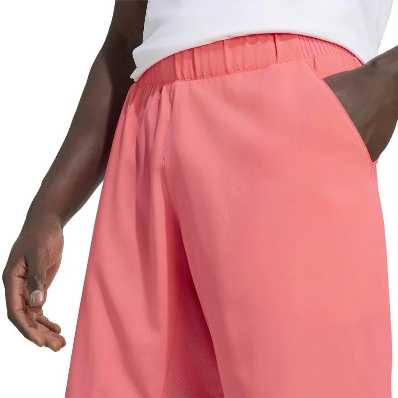 Adidas Short Club SW 7 Rouge Carmesi - vue 4
