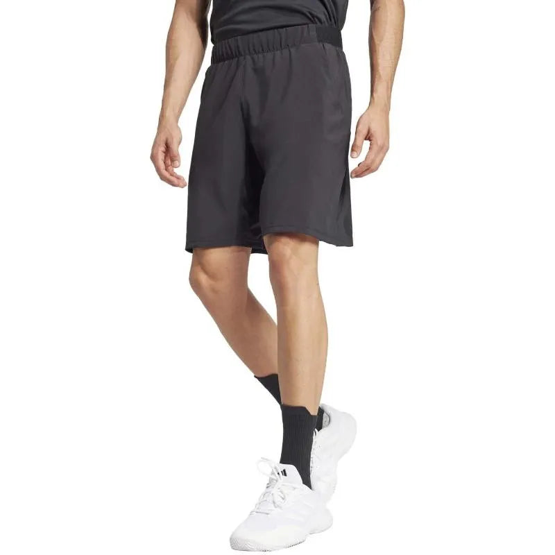 Adidas Short Club SW Noir Blanc - vue 3