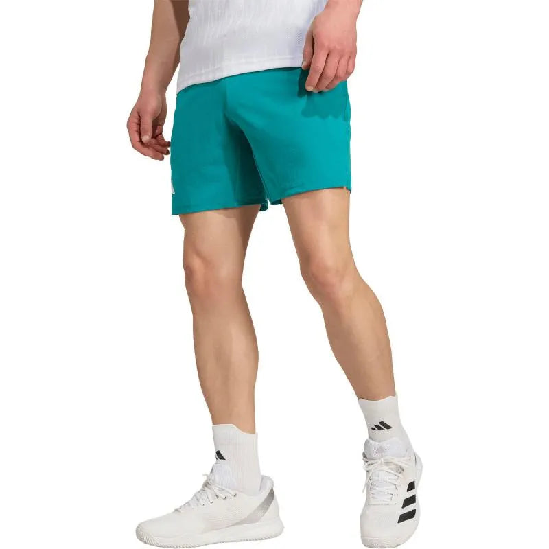 Adidas Short Ergo 7 Bleu Teal - vue 4