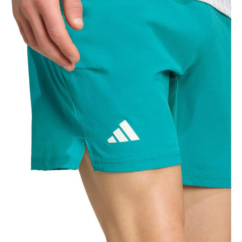 Adidas Short Ergo 7 Bleu Teal - vue 5
