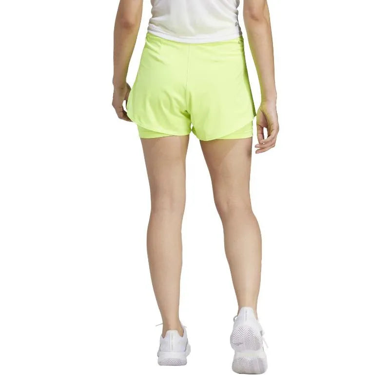 Adidas Short Match Limon Neon - vue 5