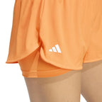 Adidas Short Match Orange Femme - vue 6