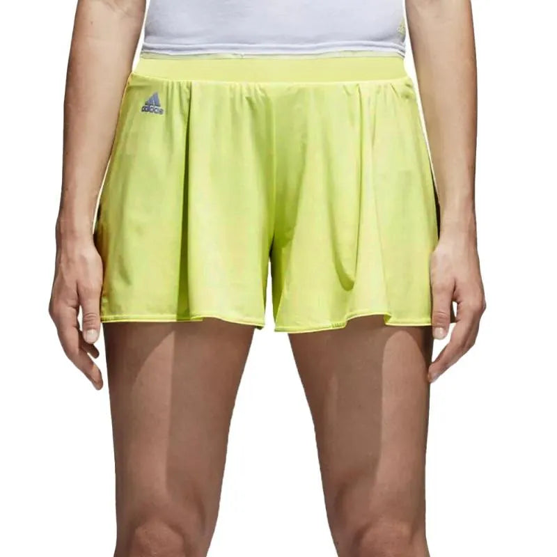Adidas Short Melbourne Jaune Femme - vue 3