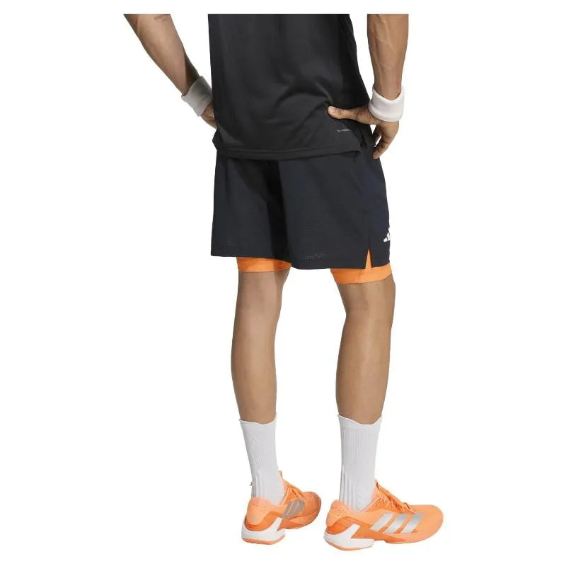 Adidas Short Set Noir Orange - vue 2