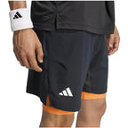 Adidas Short Set Noir Orange - vue 5