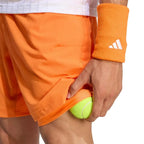 Adidas Short Tenis Climacool Orange Blanc - vue 3