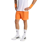 Adidas Short Tenis Climacool Orange Blanc - vue 6
