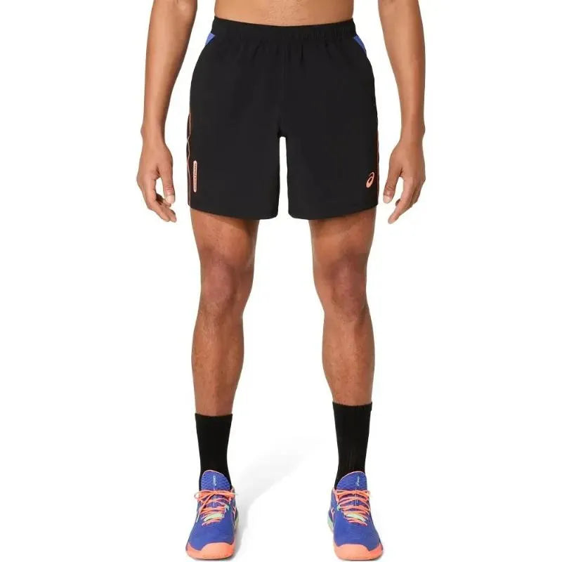 Asics Short Court 7IN Noir Cobalt