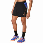Asics Short Court 7IN Noir Cobalt - vue 3