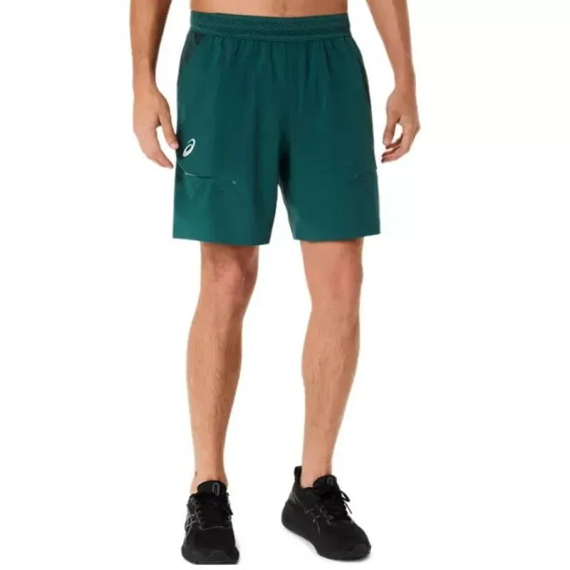 Asics Short Match 7IN Vert Foncé