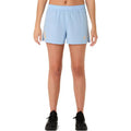 Asics Short Padel Court 2In1 Bleu Stone Noir Femme