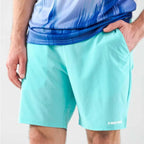 Head Short Power Performance Turquoise - vue 4