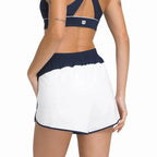 Wilson Short Division Blanc Brillant Femme - vue 2