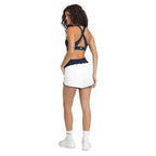 Wilson Short Division Blanc Brillant Femme - vue 6