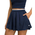 Wilson Short Velocity Pleated Marine Femme
