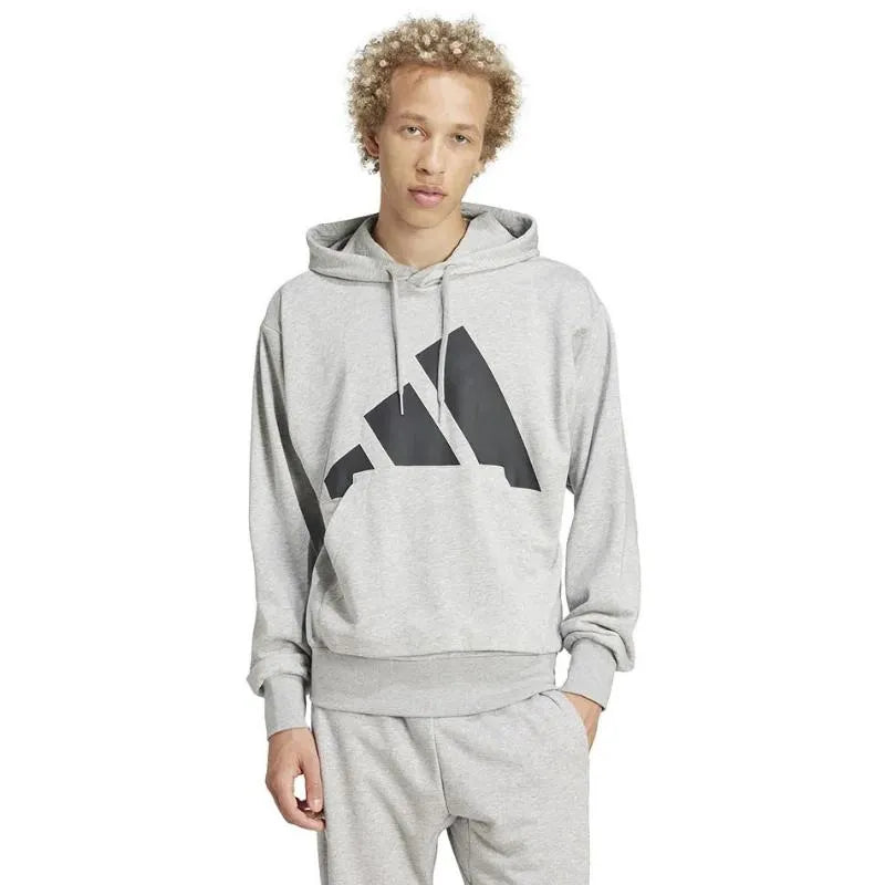 Adidas Sweat Essentials Gris Noir - vue 3