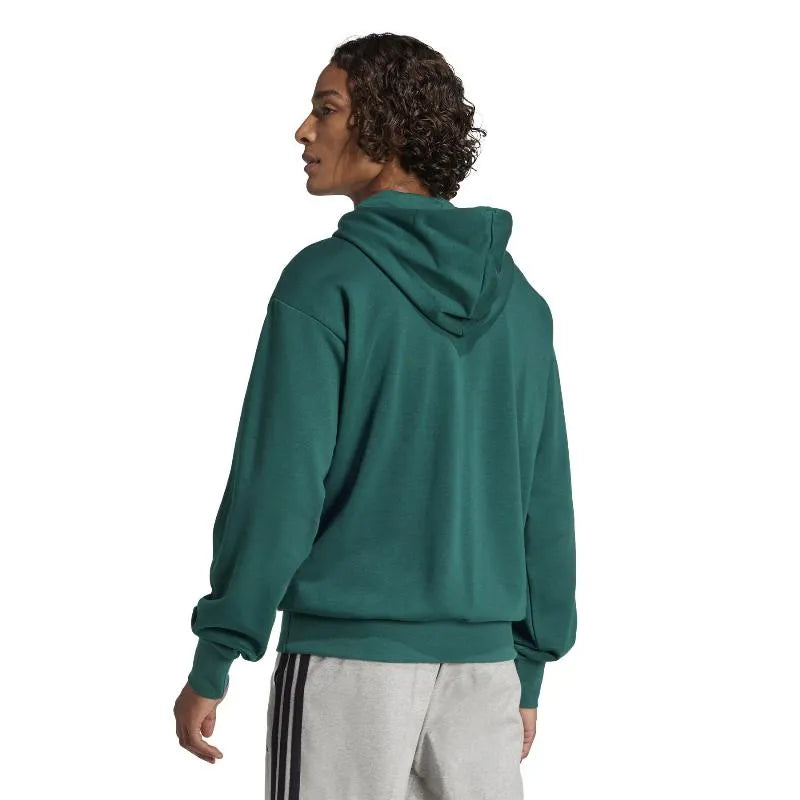 Adidas Sweat Essentials Vert Noir - vue 2