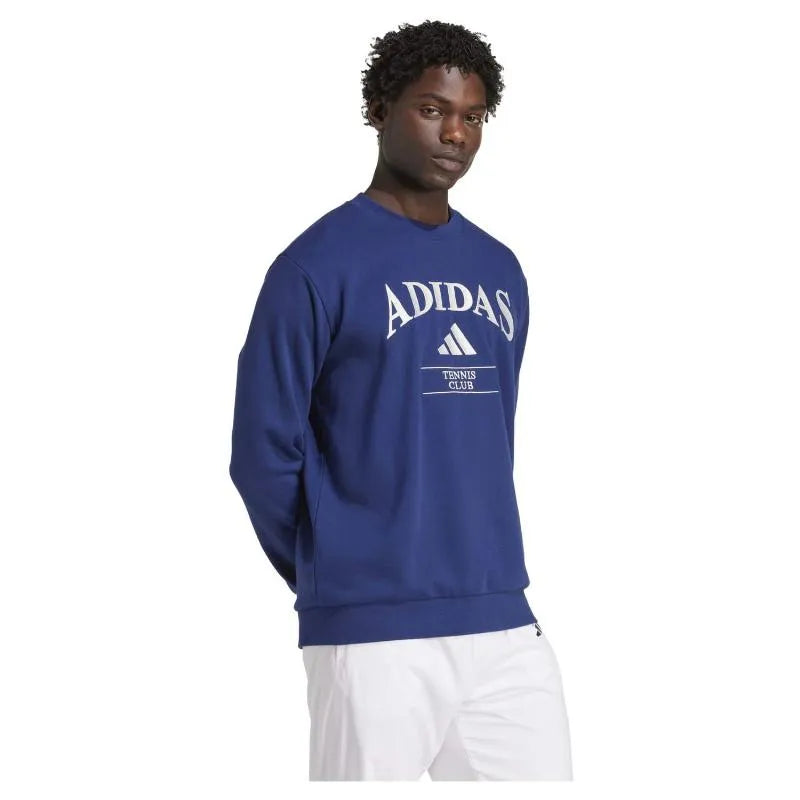 Adidas Sweat Heritage Graphic Bleu Foncé - vue 3