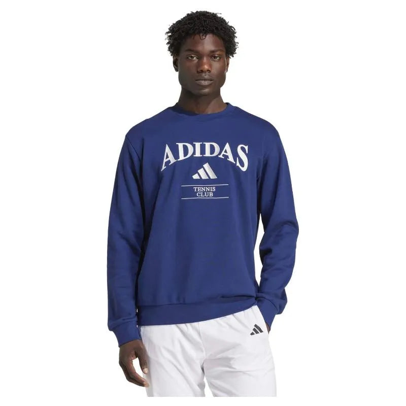 Adidas Sweat Heritage Graphic Bleu Foncé - vue 5