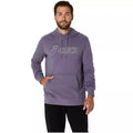 Asics Sweat Gris Pourpre Birch