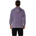 Asics Sweat Gris Pourpre Birch - vue 2