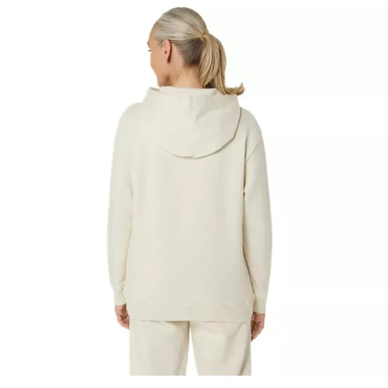 Asics Sweat Logo Beige Birch Femme - vue 2