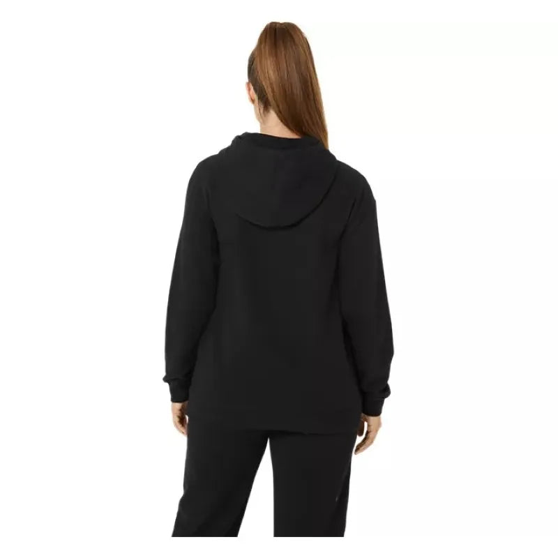 Asics Sweat Logo Noir Femme - vue 2