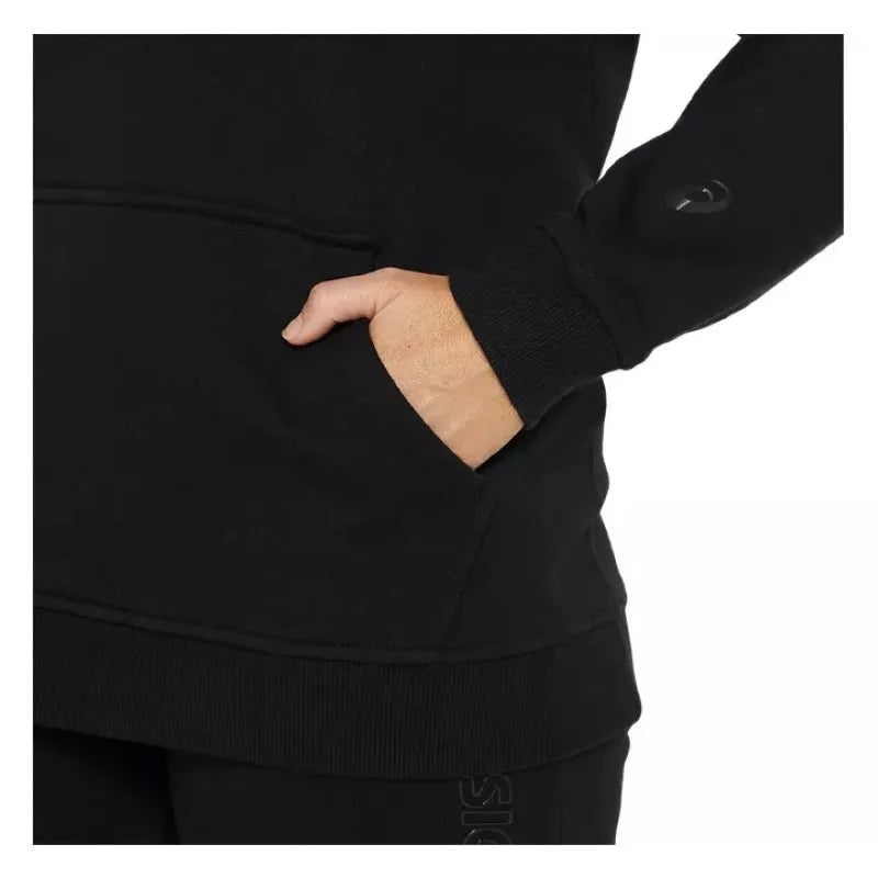 Asics Sweat Logo Noir Femme - vue 6