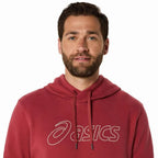 Asics Sweat Logo Rouge Birch - vue 4