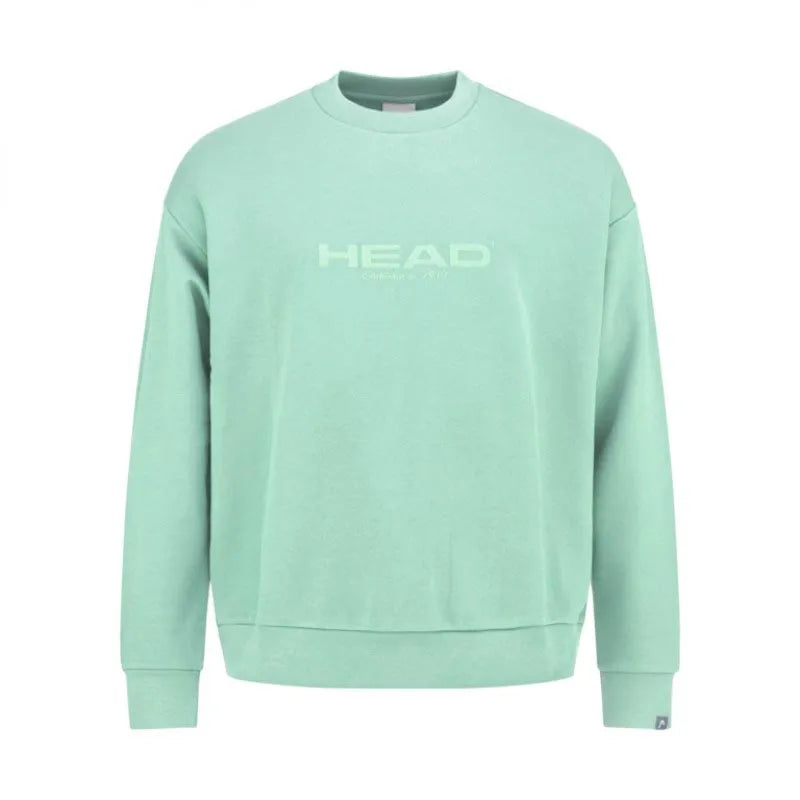 Head Sweat Motion Crewneck Turquoise