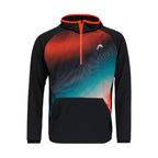 Head Sweat TopSpin Noir Print Vision