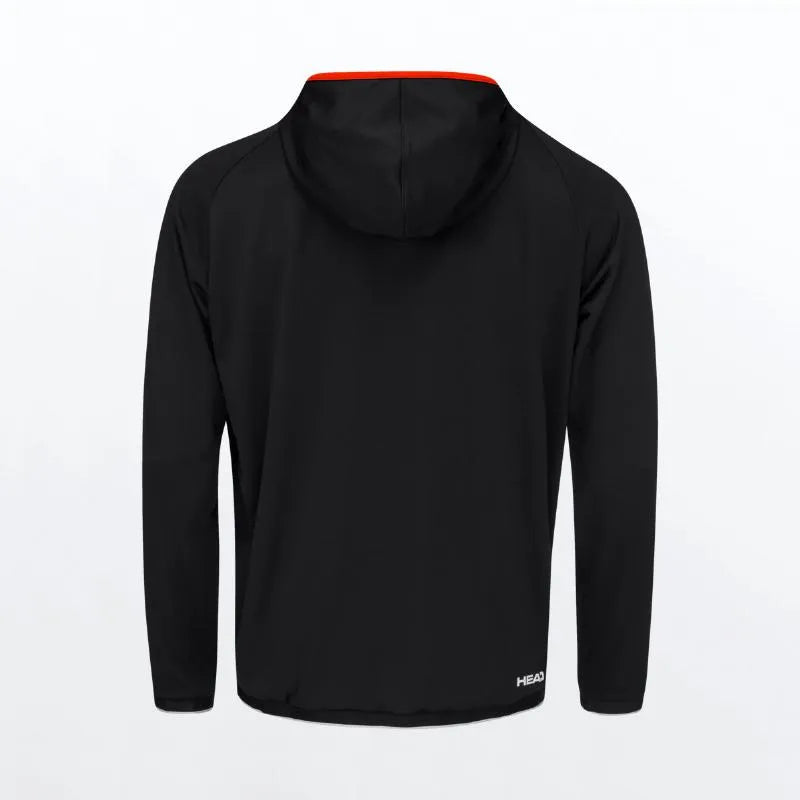 Head Sweat TopSpin Noir Print Vision - vue 2