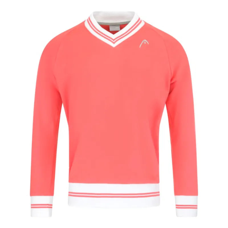 Head Sweat V-Neck Coral
