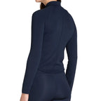 Wilson Sweat Baseline Half Zip Marine Femme - vue 2