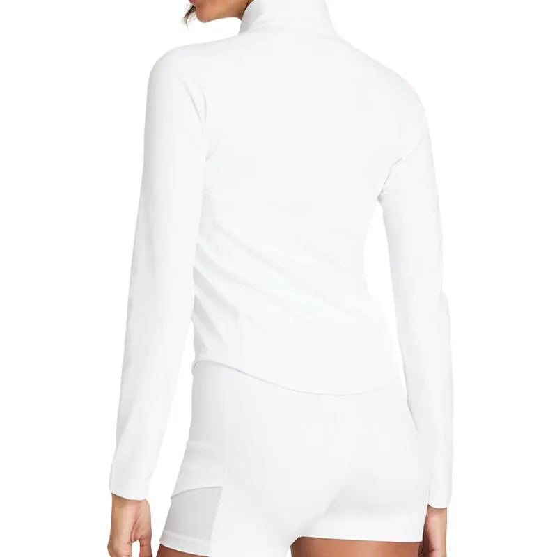 Wilson Sweat Baseline Half Zip Blanc Femme - vue 2